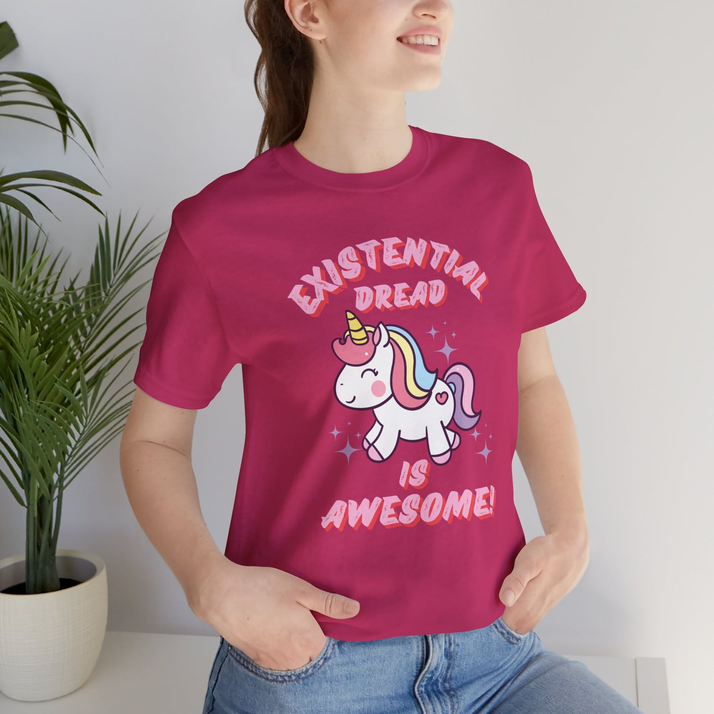 EXISTENTIAL DREAD IS AWESOME T-shirt