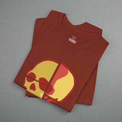 BROKEN SKULL [FUEGO] T-shirt