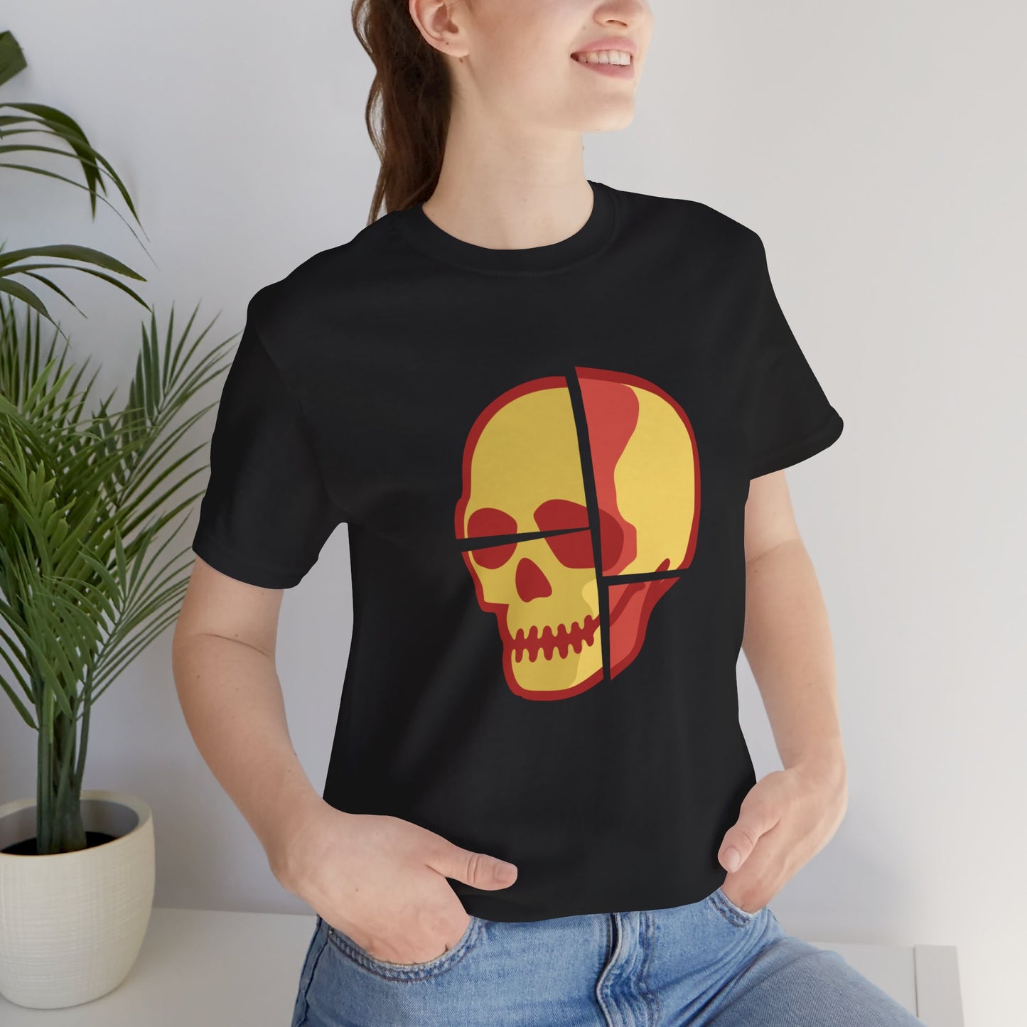 BROKEN SKULL [FUEGO] T-shirt