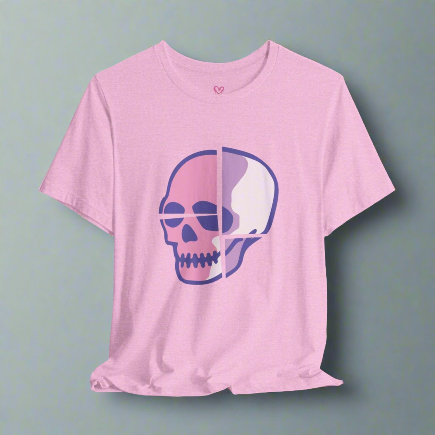 BROKEN SKULL [SORBET] T-shirt