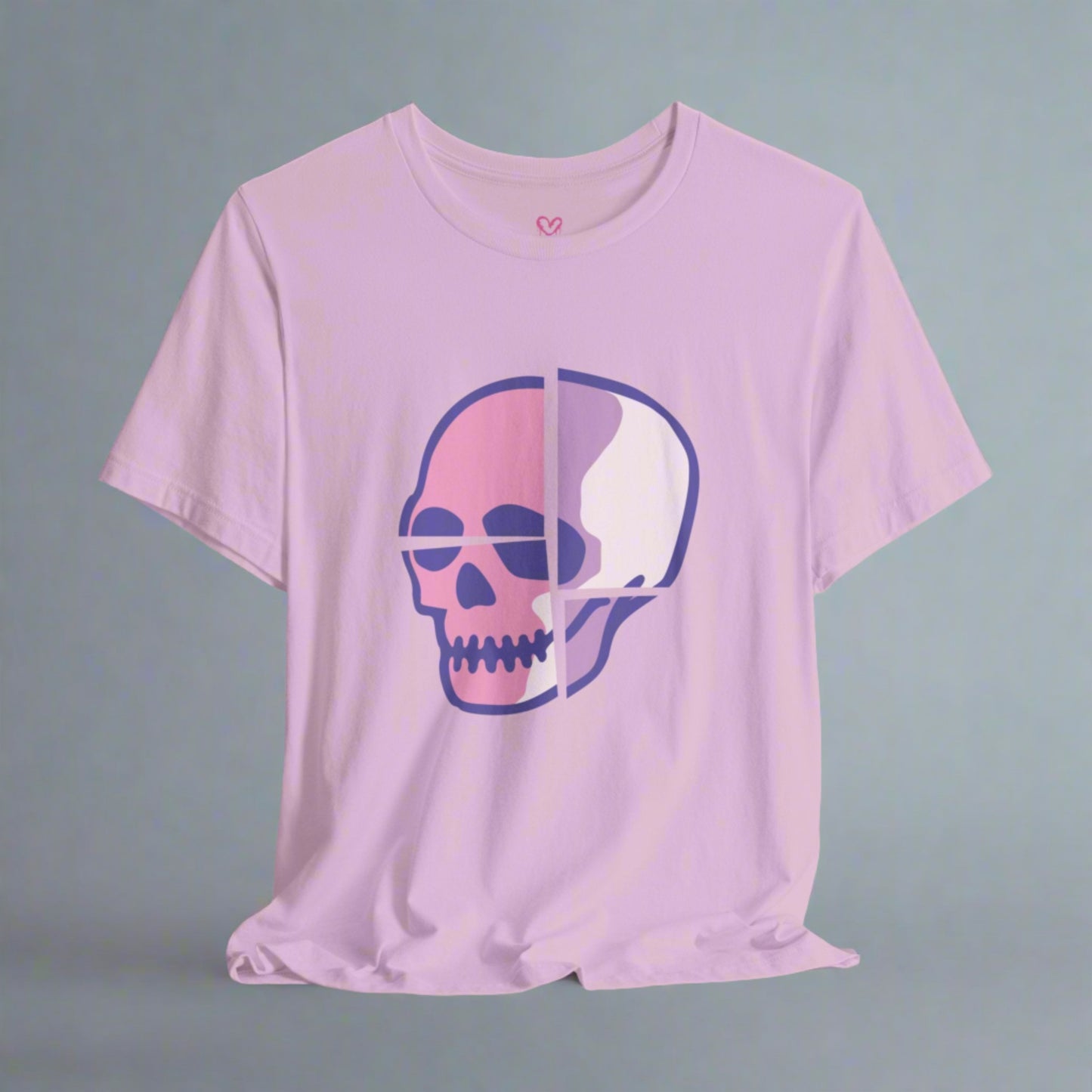 BROKEN SKULL [SORBET] T-shirt