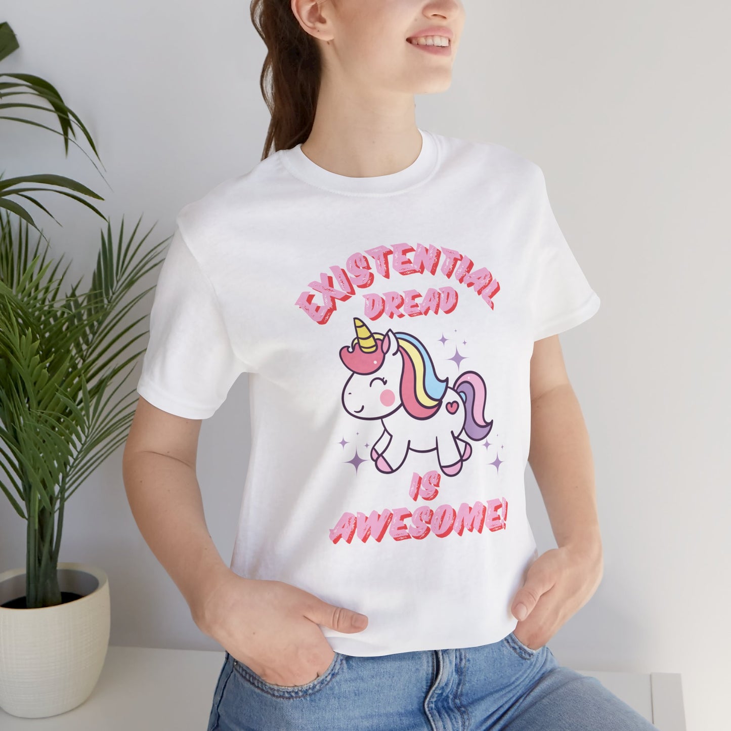 EXISTENTIAL DREAD IS AWESOME T-shirt