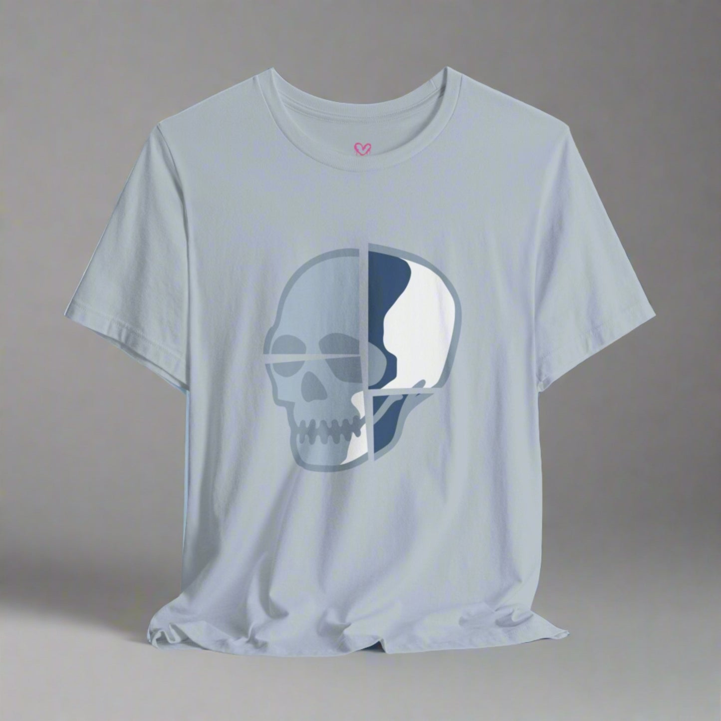 BROKEN SKULL [BLUE STEEL] T-shirt