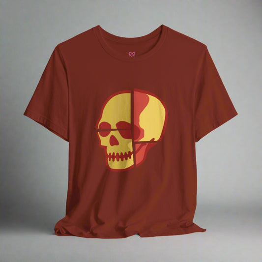 BROKEN SKULL [FUEGO] T-shirt