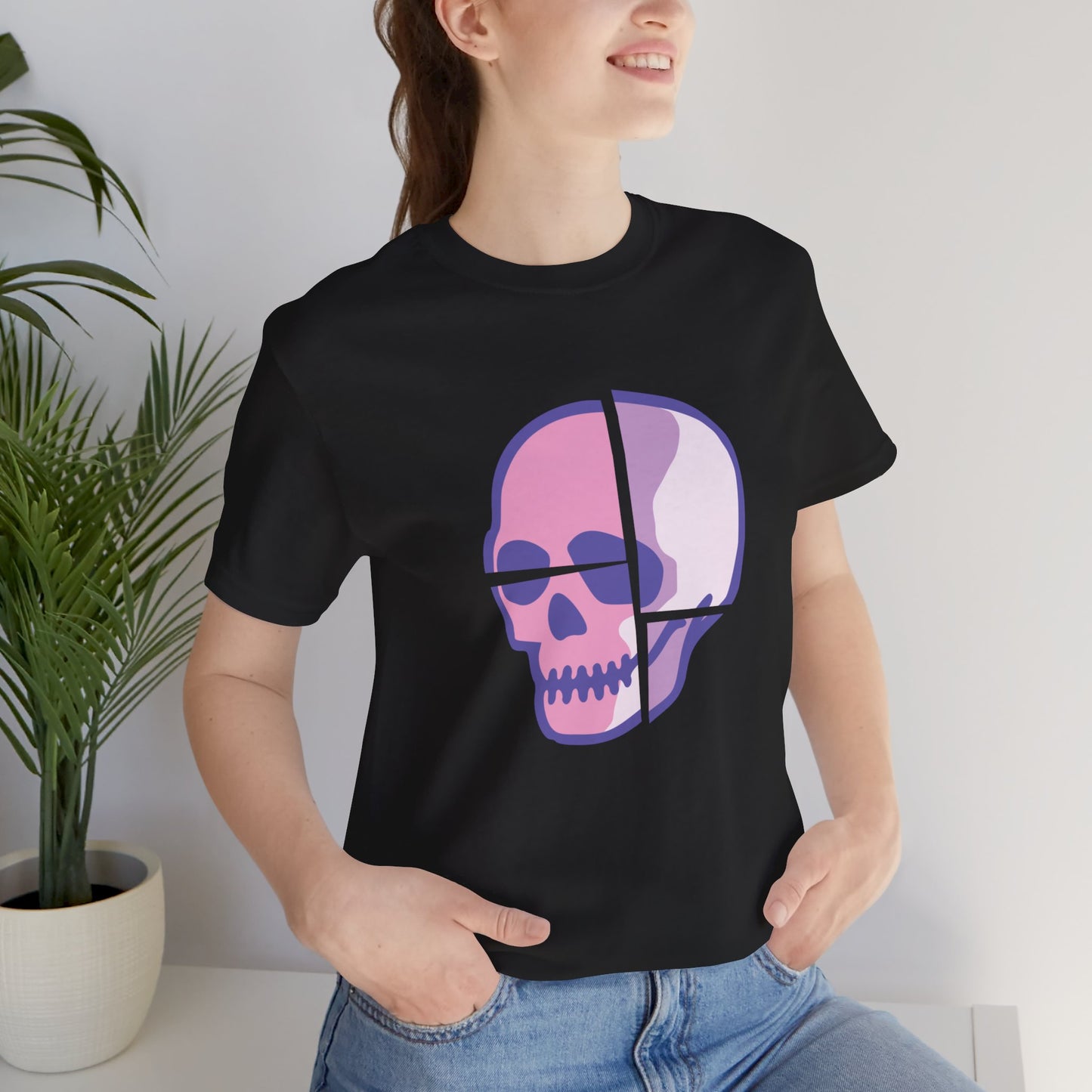 BROKEN SKULL [SORBET] T-shirt