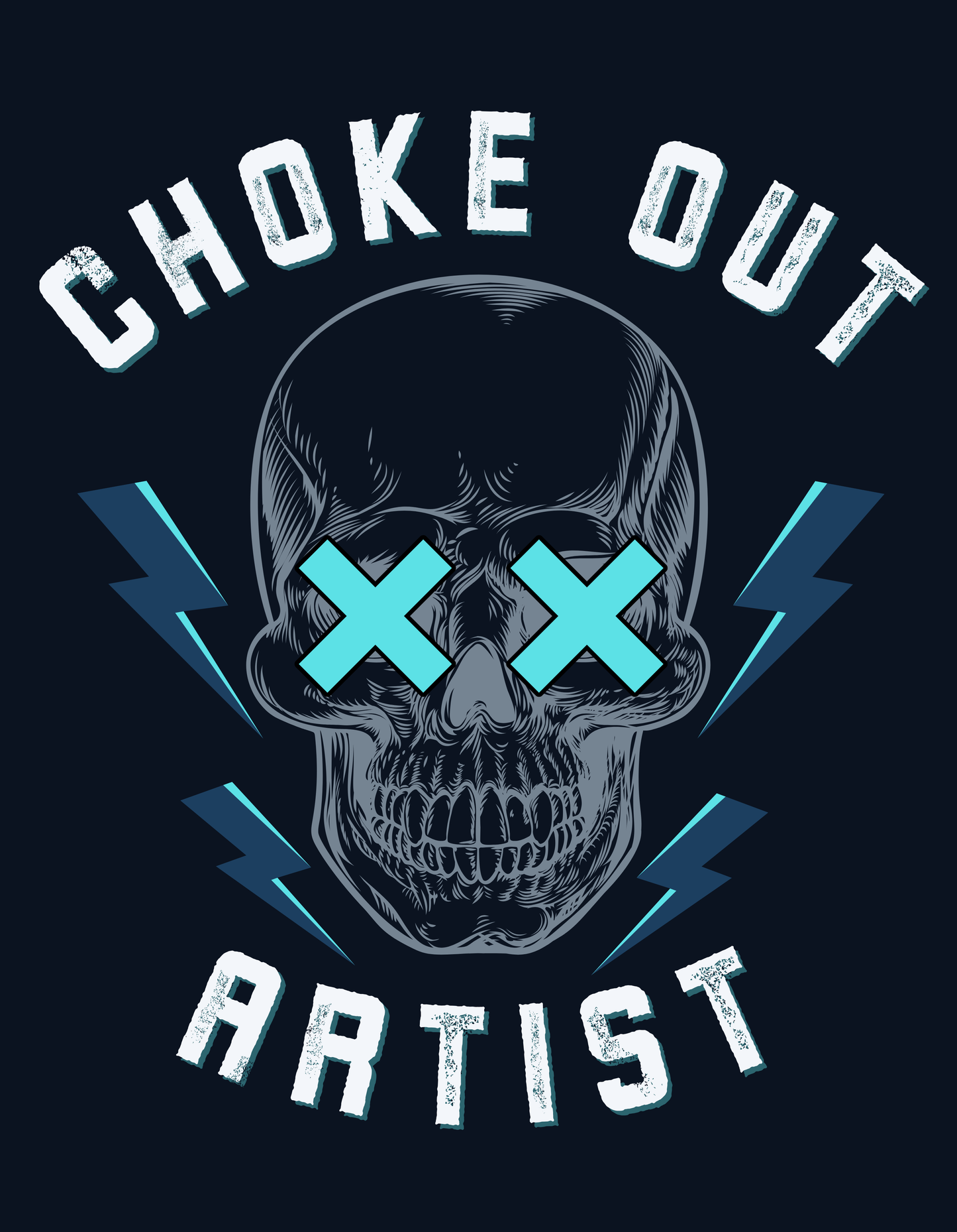 CHOKE OUT ARTIST Men's Rash Guard