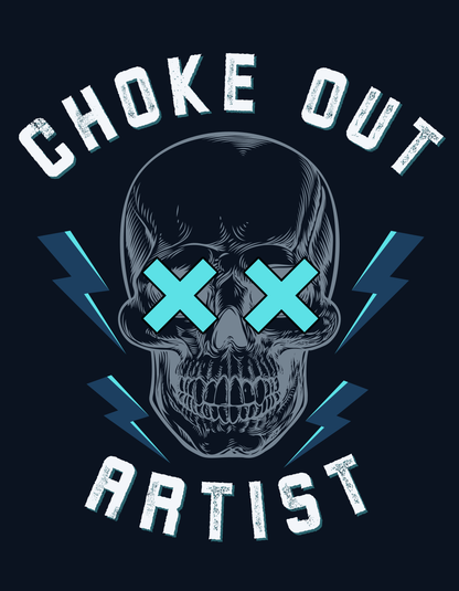 CHOKE OUT ARTIST Men's Rash Guard