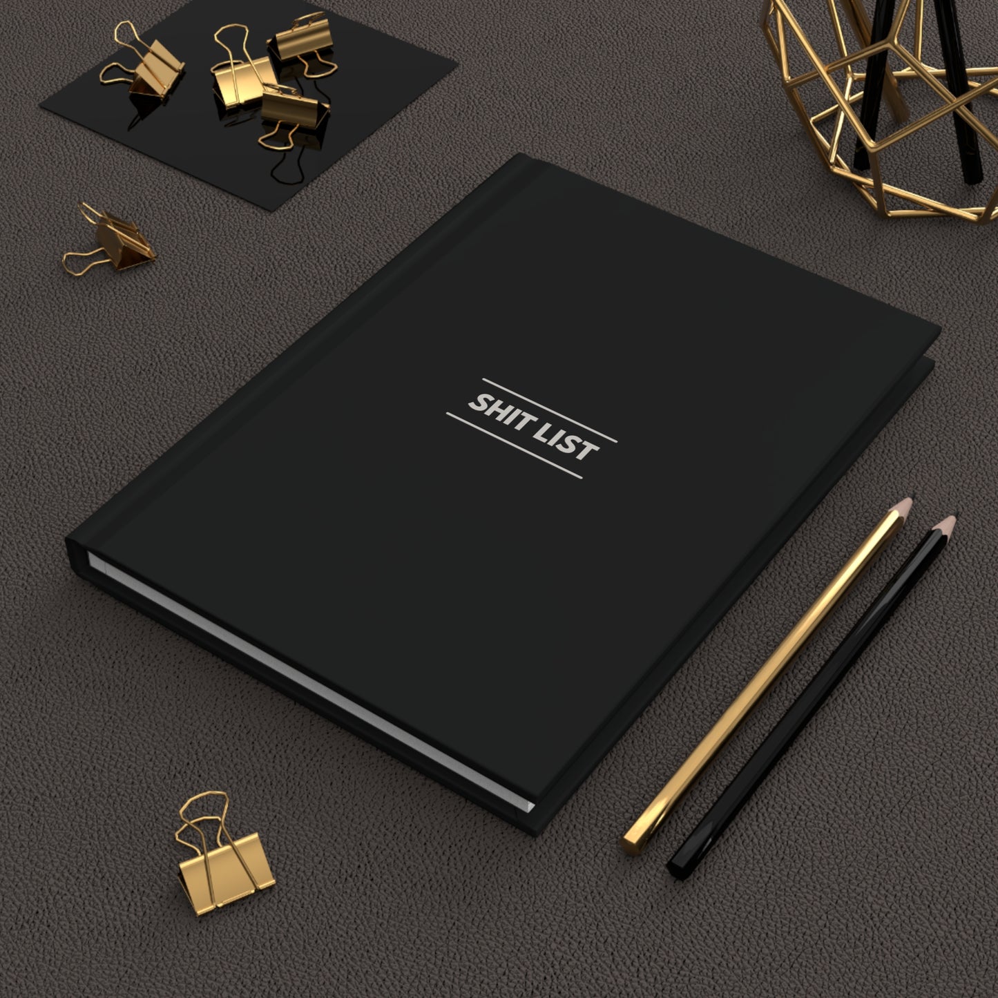 SHIT LIST Hardcover Journal