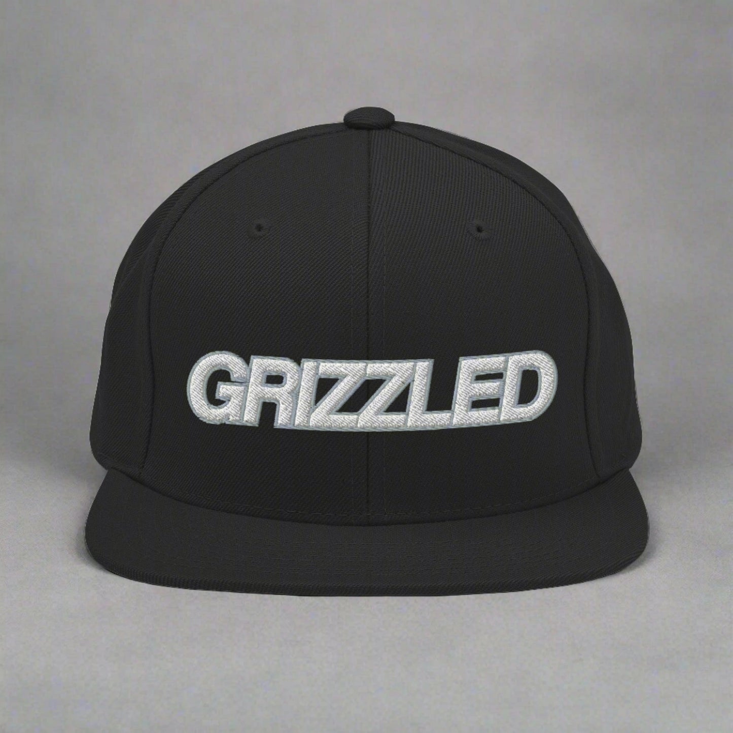 GRIZZLED Embroidered Snapback Hat