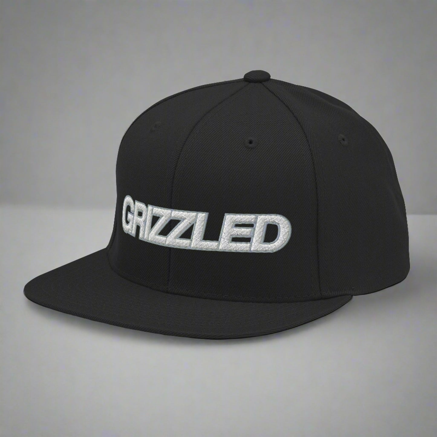 GRIZZLED Embroidered Snapback Hat