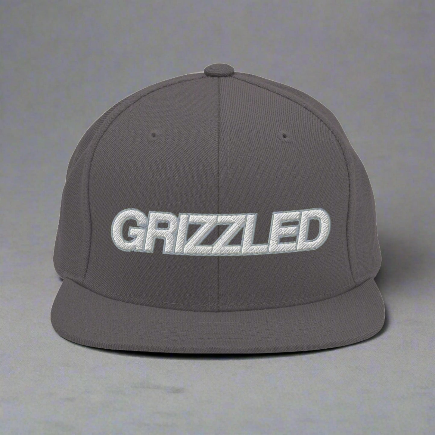 GRIZZLED Embroidered Snapback Hat