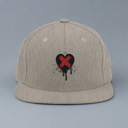 BLACK HEART SOCIETY Snapback Hat