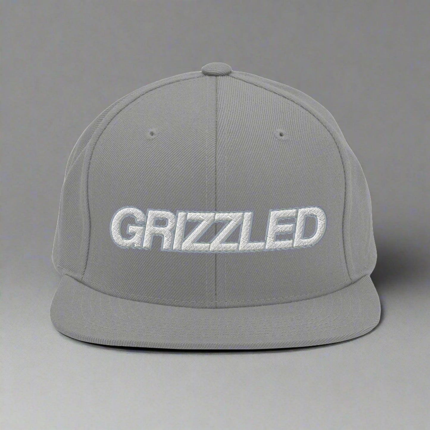 GRIZZLED Embroidered Snapback Hat